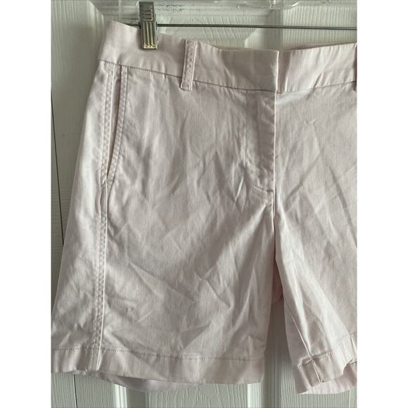 J.‎ Crew Women's 6 Light Pink Bermuda Chino Shorts Preppy Coastal Resort Summer - Picture 2 of 9